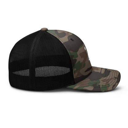 Camouflage GearShift trucker hat