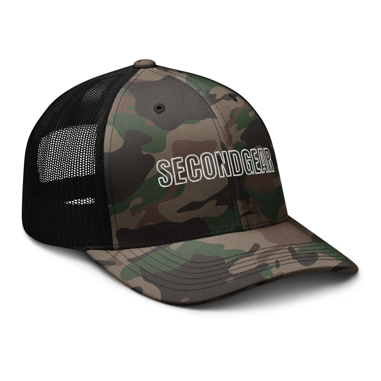 Camouflage SecondGear Trucker Hat