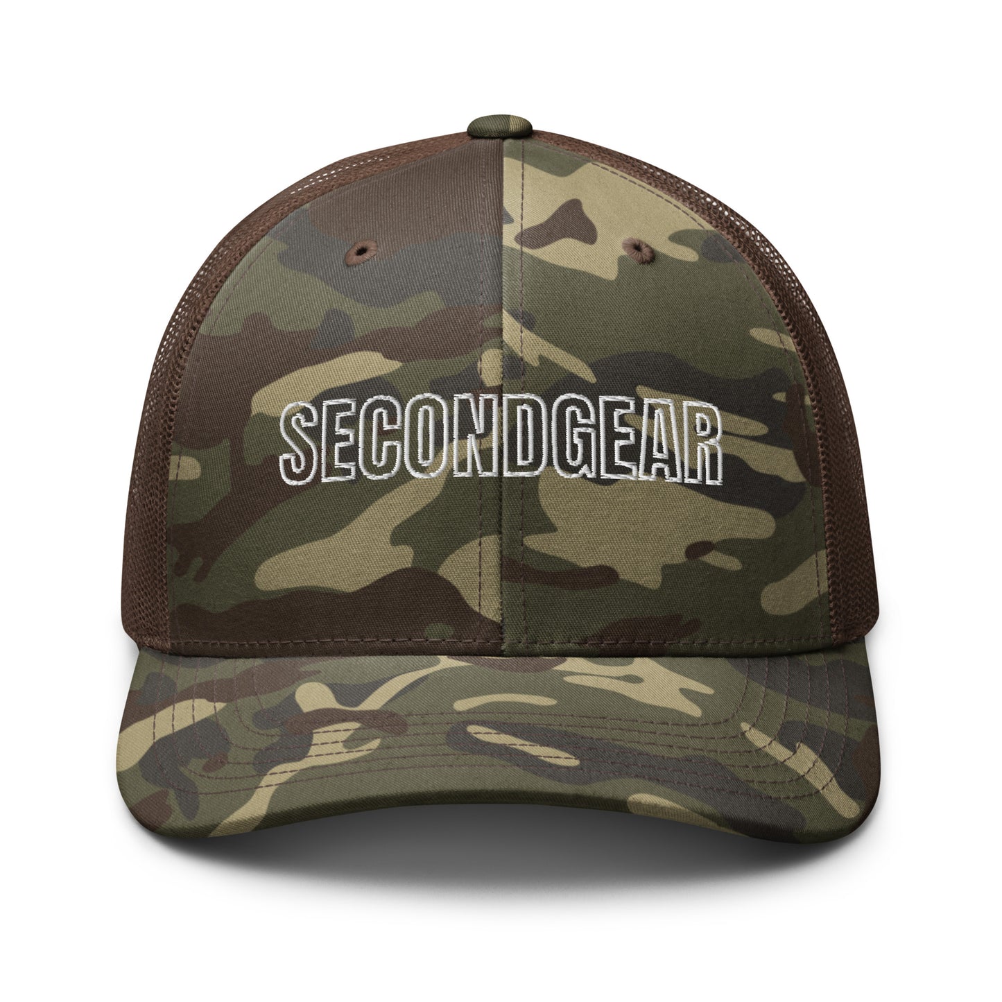 Camouflage SecondGear Trucker Hat