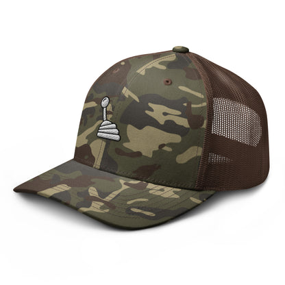 Camouflage GearShift trucker hat