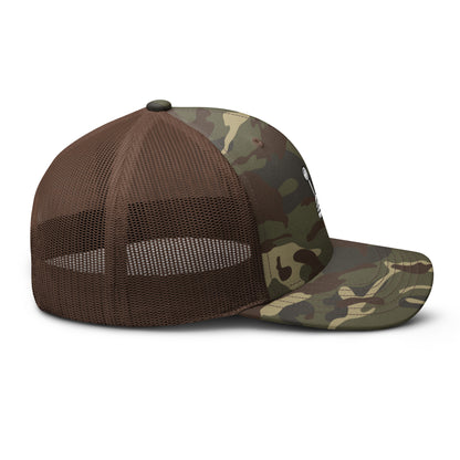 Camouflage GearShift trucker hat