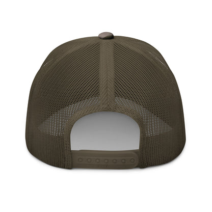 Camouflage GearShift trucker hat