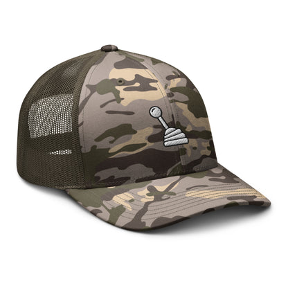 Camouflage GearShift trucker hat