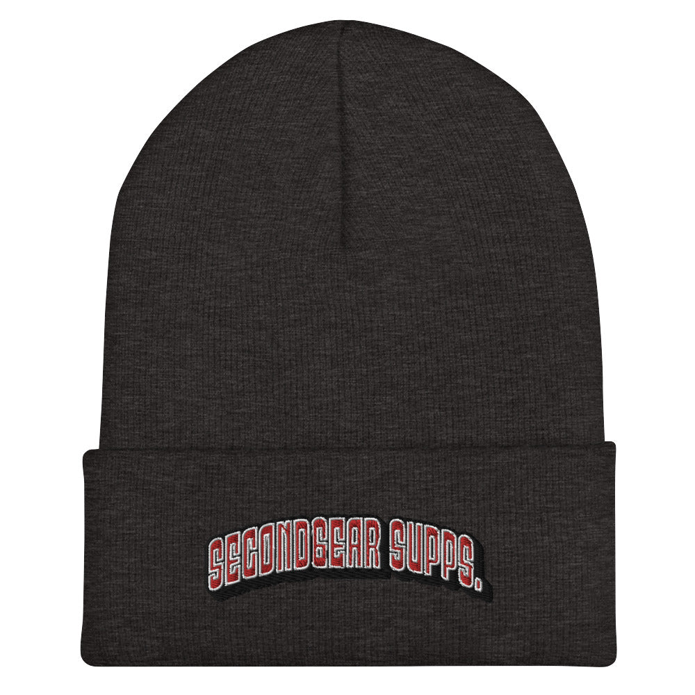 University Beanie (red)