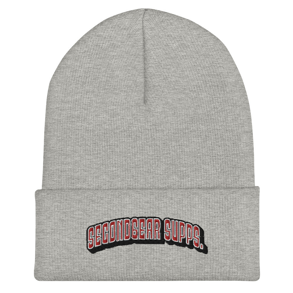 University Beanie (red)