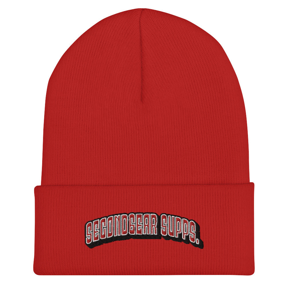 University Beanie (red)