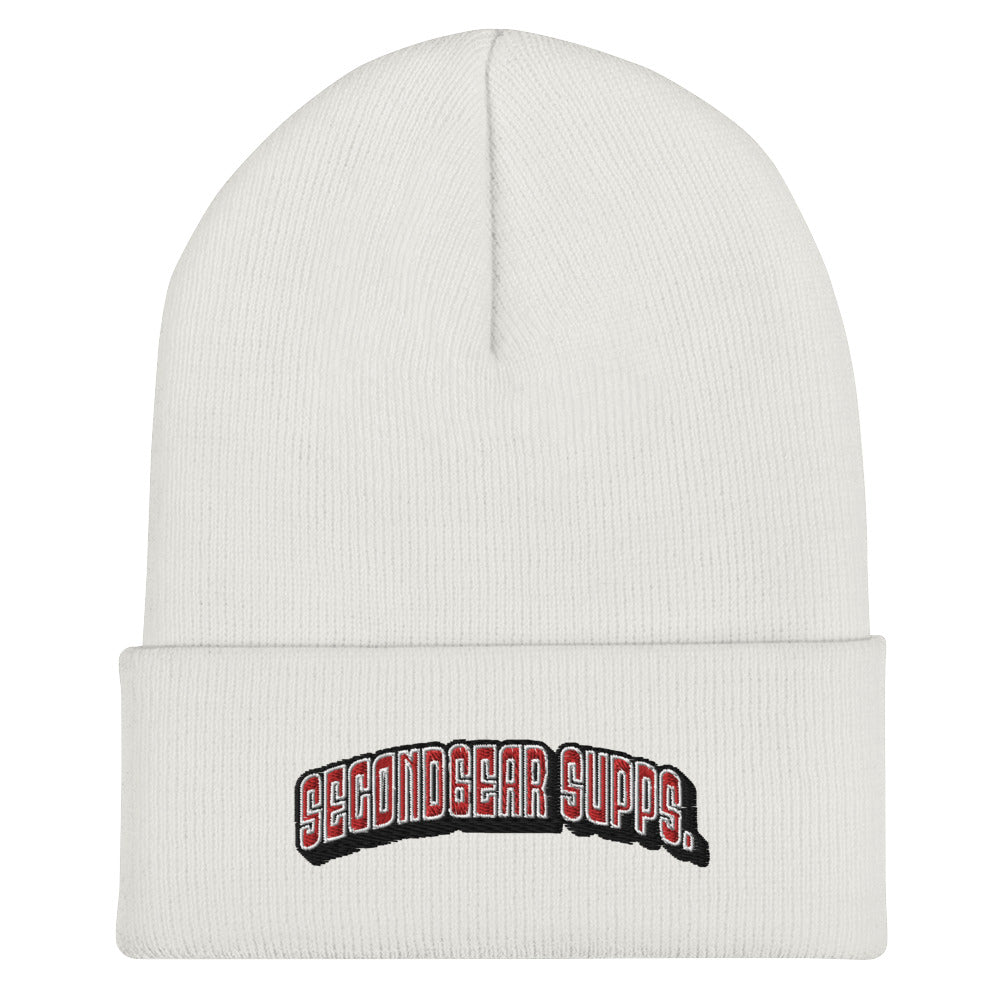 University Beanie (red)