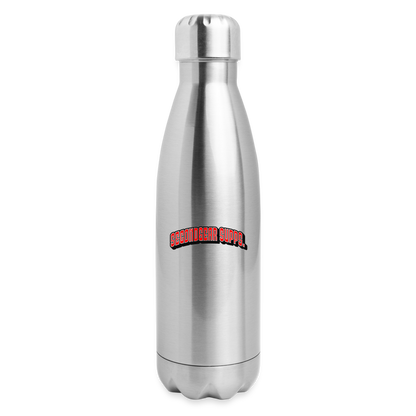 University Collection Stainless Steel Water Bottle - silver