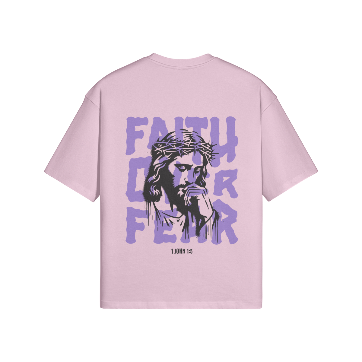 Faith Over Fear Oversized T-Shirt