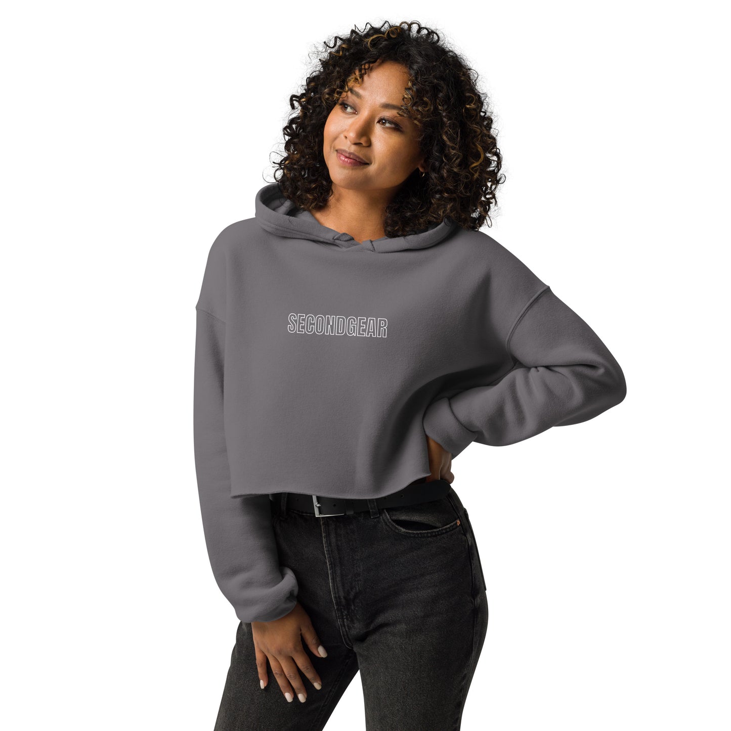 SecondGear Womens Crop Hoodie