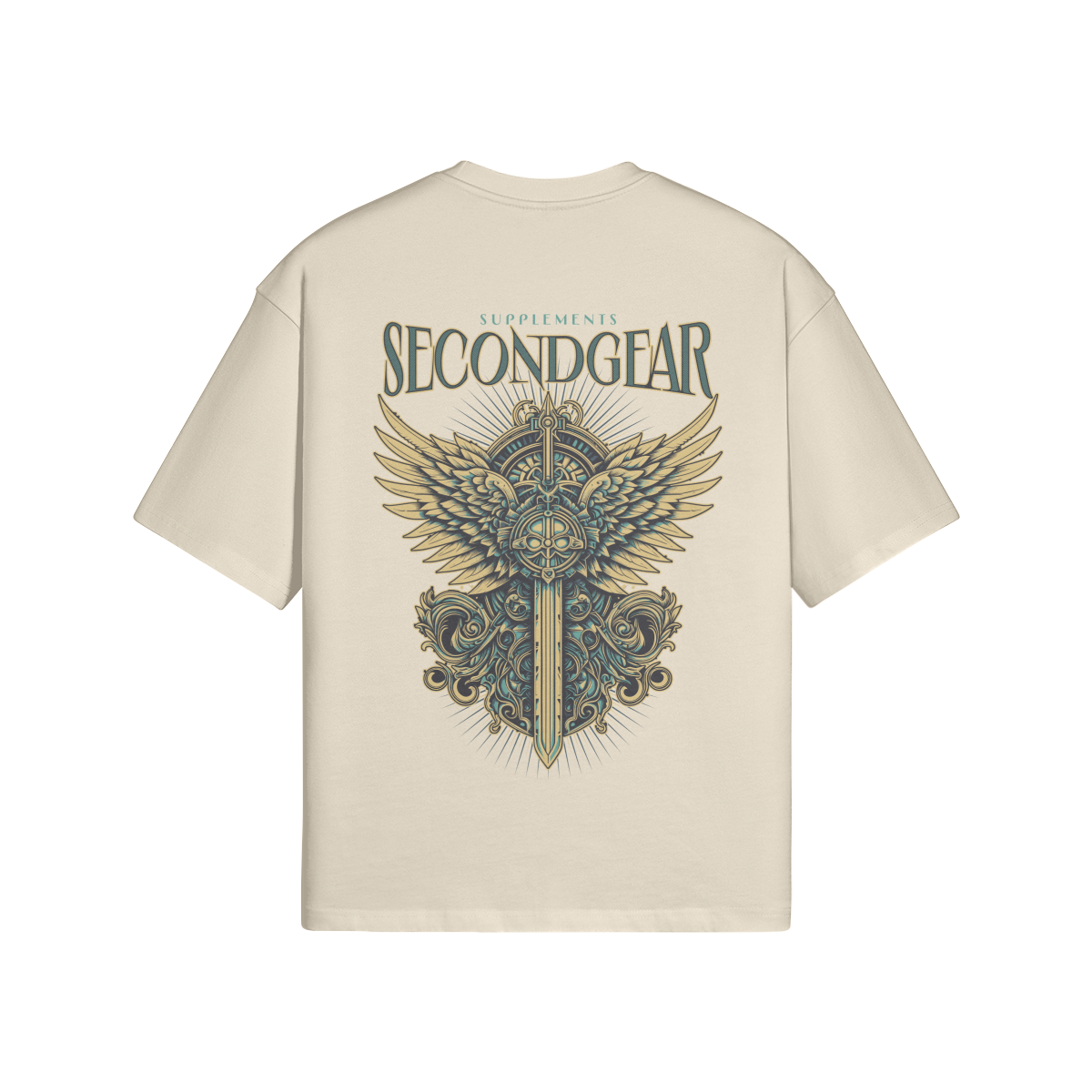 Feathered Sword Oversized T-Shirt