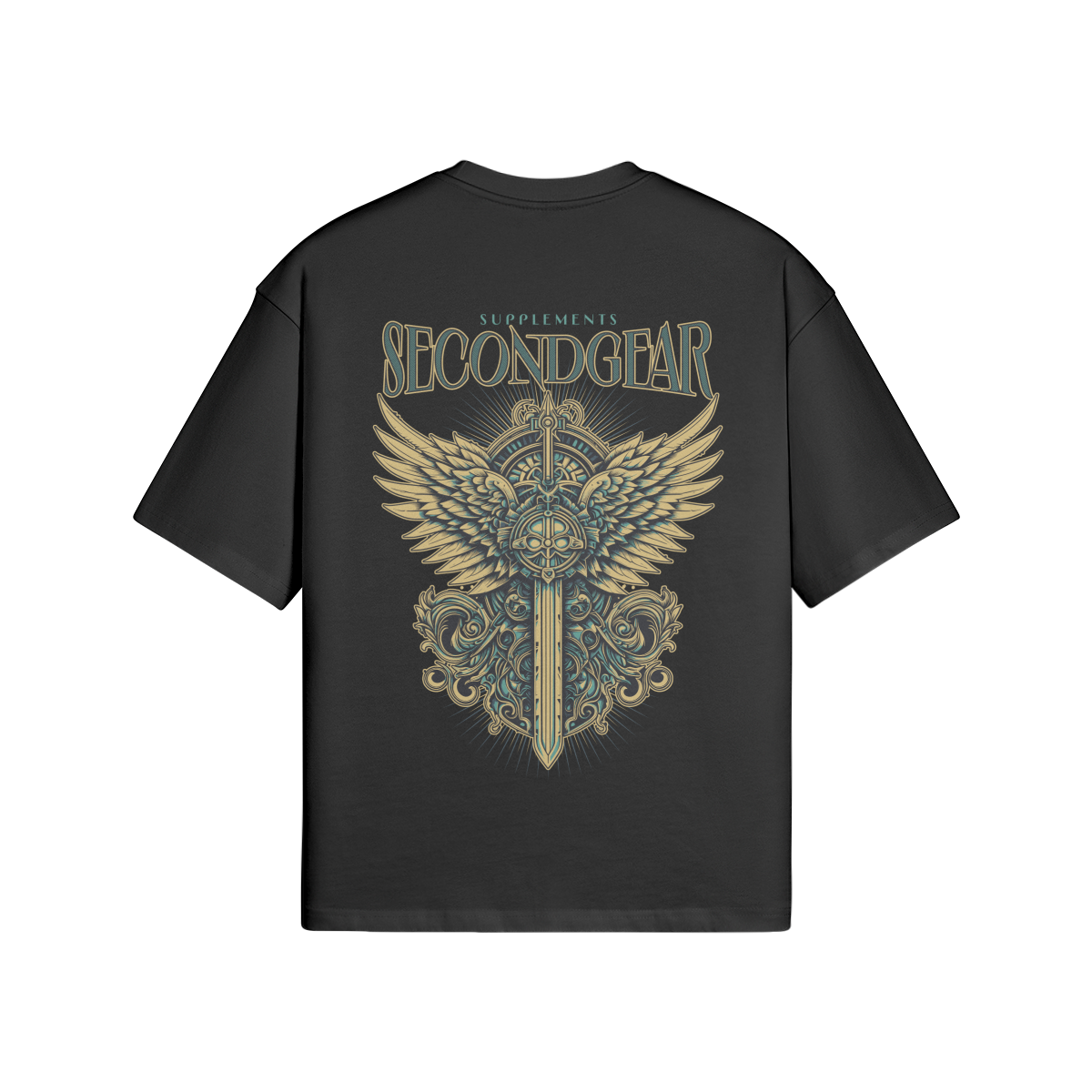 Feathered Sword Oversized T-Shirt